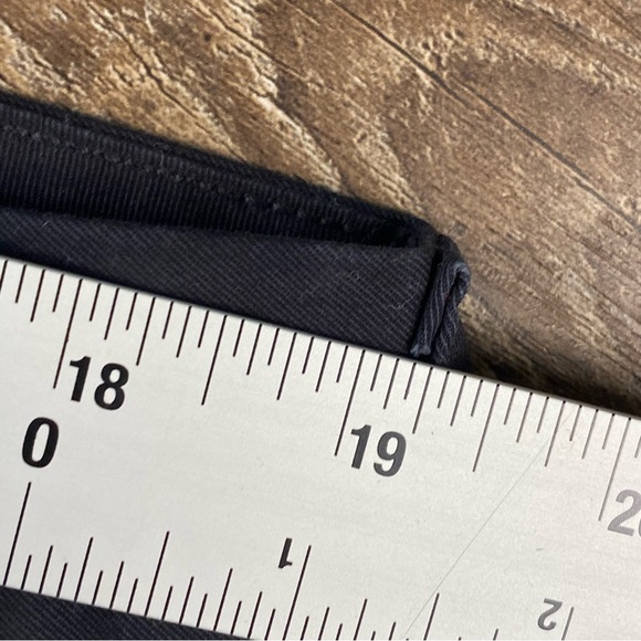 Gap Relaxed Girlfriend Twill Shorts Women 16 Black Pocket Cotton Stretch NEW - Picture 4 of 8